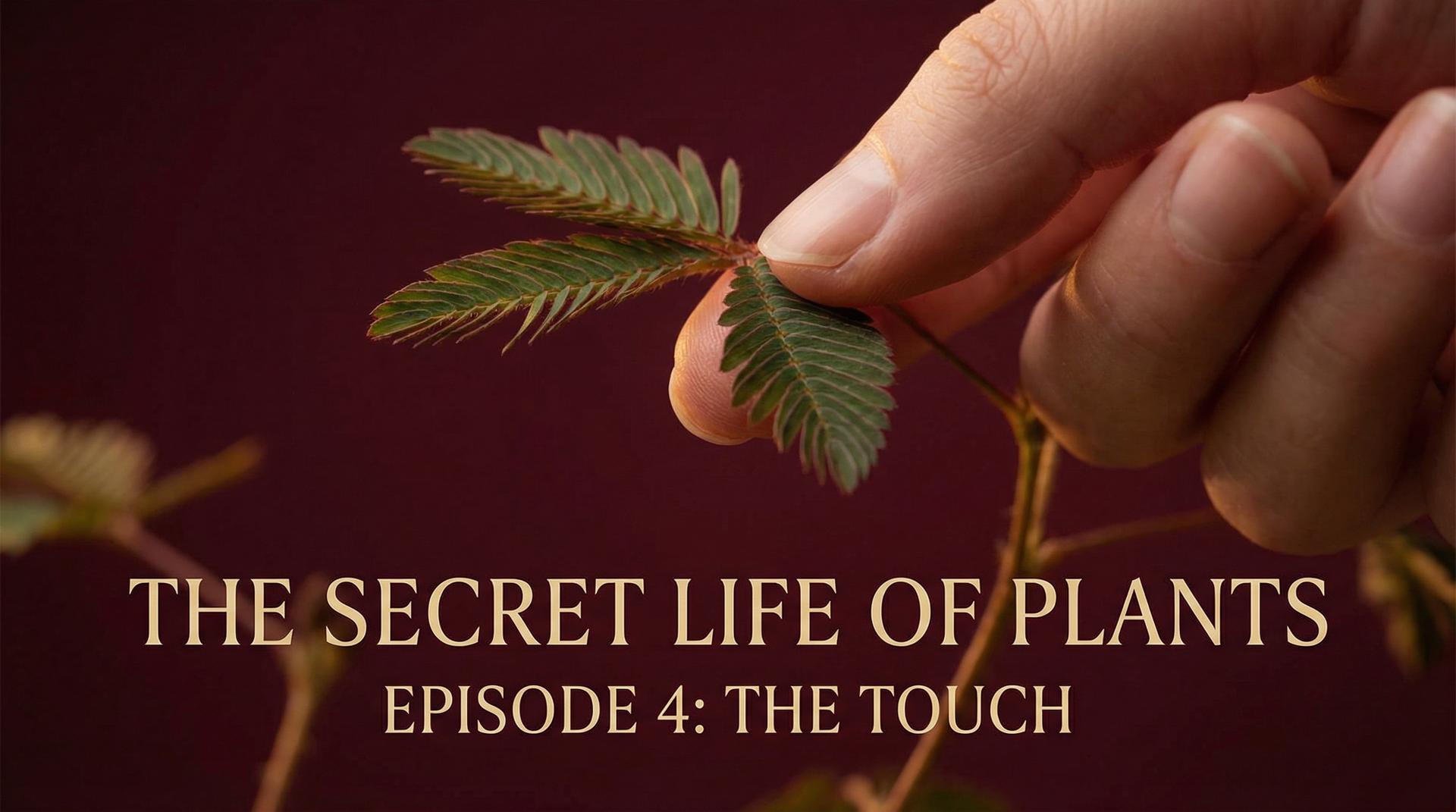 猎奇植物视频 - 含羞草视频微距拍摄